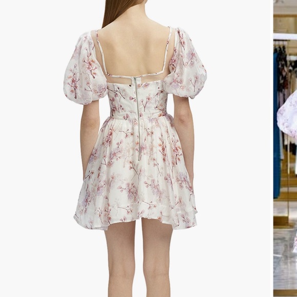 Bardot Gracious Floral Minidress - size 4 - NWT - Picture 3 of 4